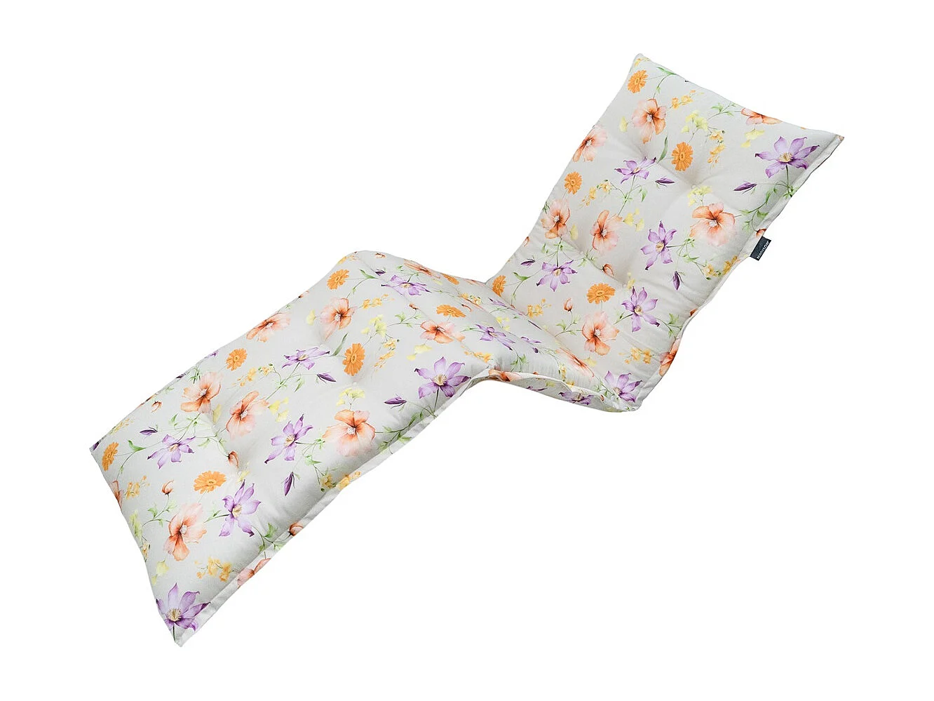 Coussin de chaise longue Florina violet - Env. 200x65 cm