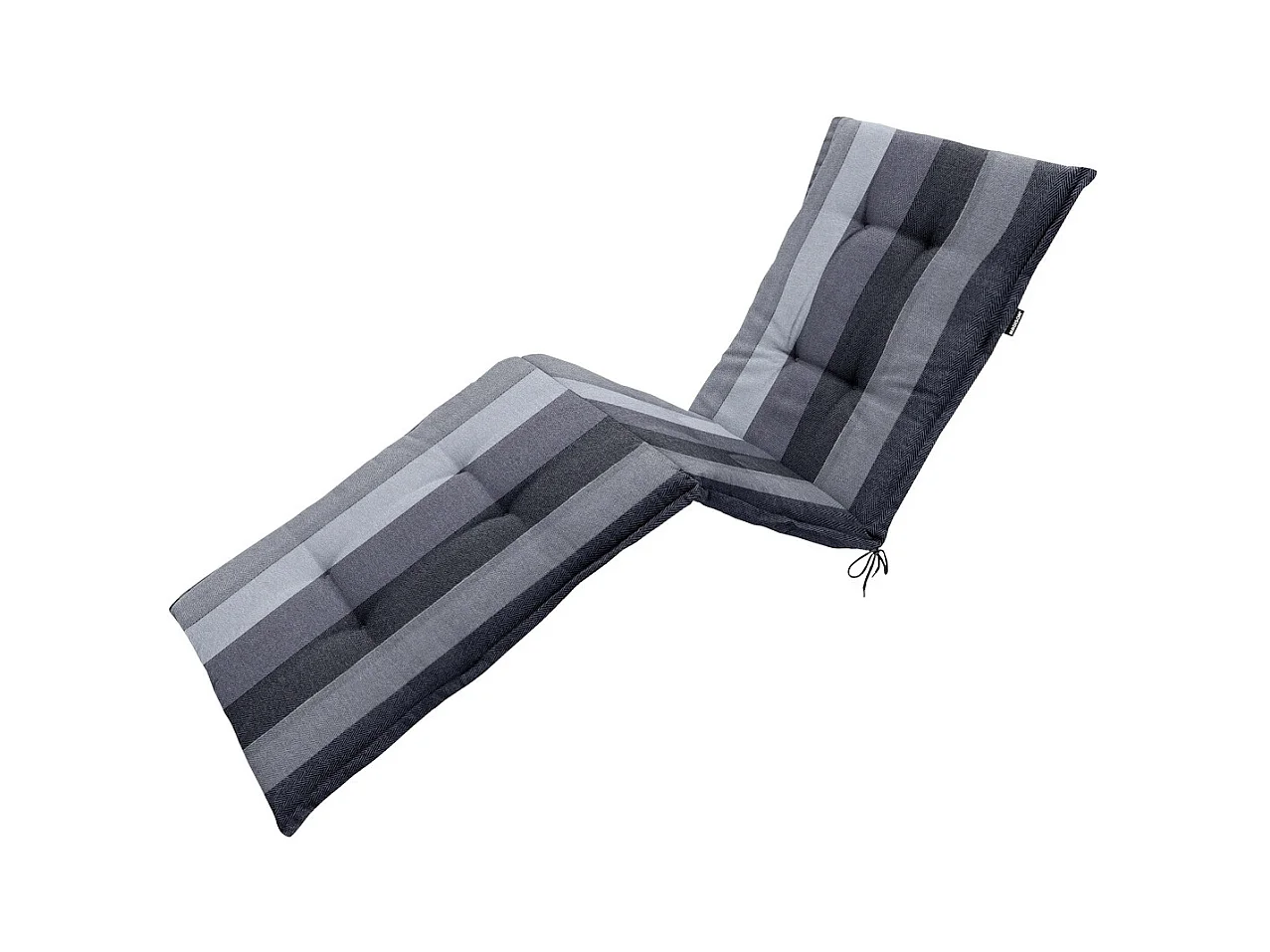 Coussin de chaise longue Victoria gris - Env. 200x65 cm