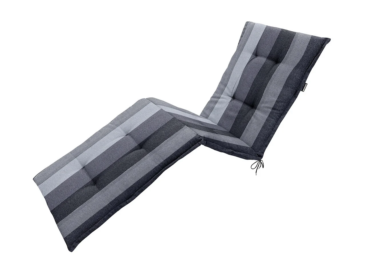 Coussin de chaise longue Victoria gris - Env. 200x65 cm