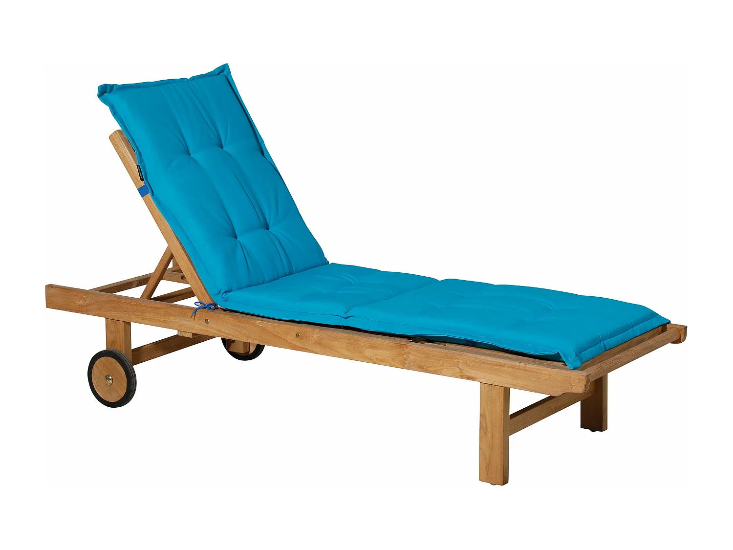 Ligbedkussen Panama aqua - Ca. 200x65 cm