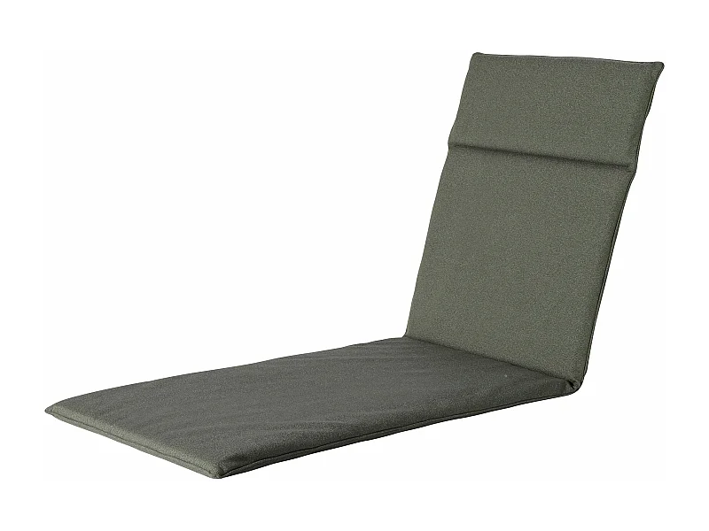 Coussin de chaise longue Manchester vert - Env. 190x60 cm