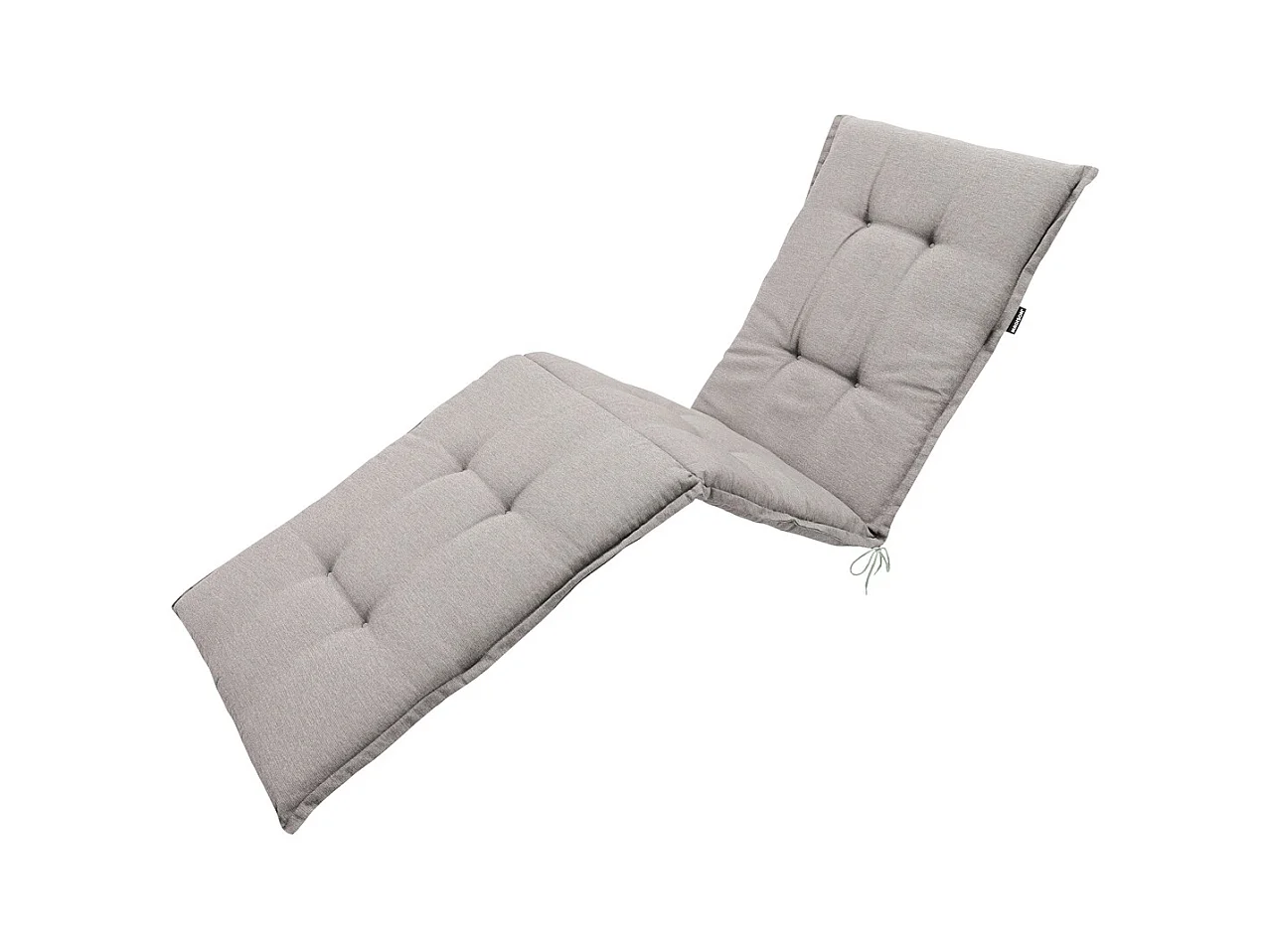Coussin de chaise longue Naples taupe - Env. 200x65 cm
