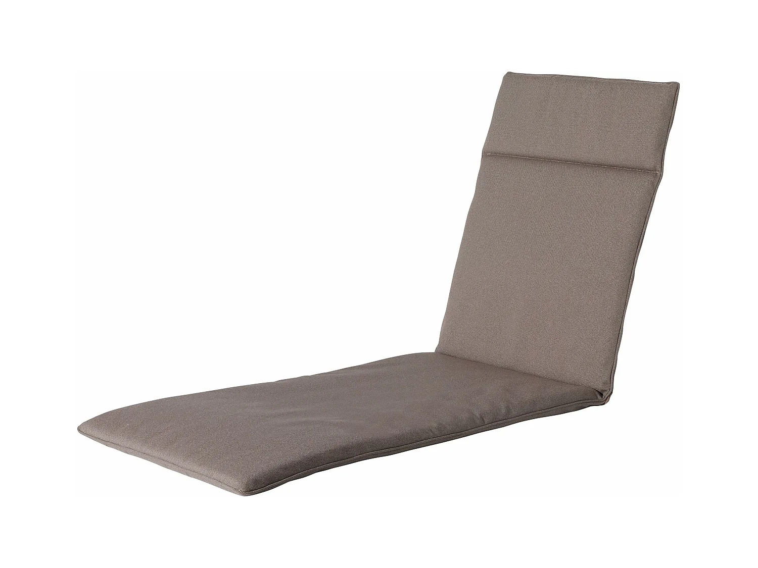 Coussin de chaise longue Manchester taupe - Env. 190x60 cm