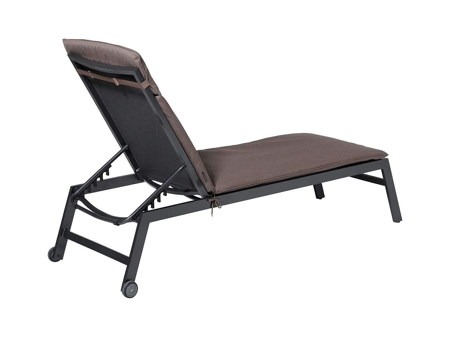 Coussin de chaise longue Manchester taupe - Env. 190x60 cm