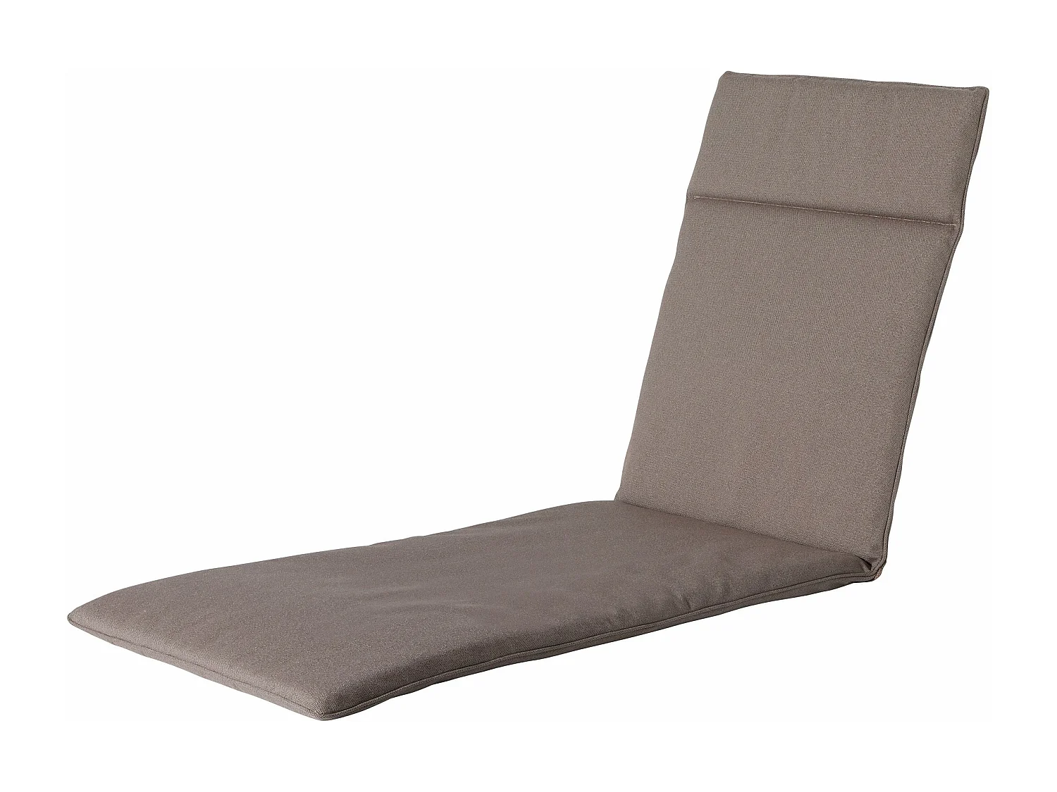 Coussin de chaise longue Manchester taupe - Env. 190x60 cm