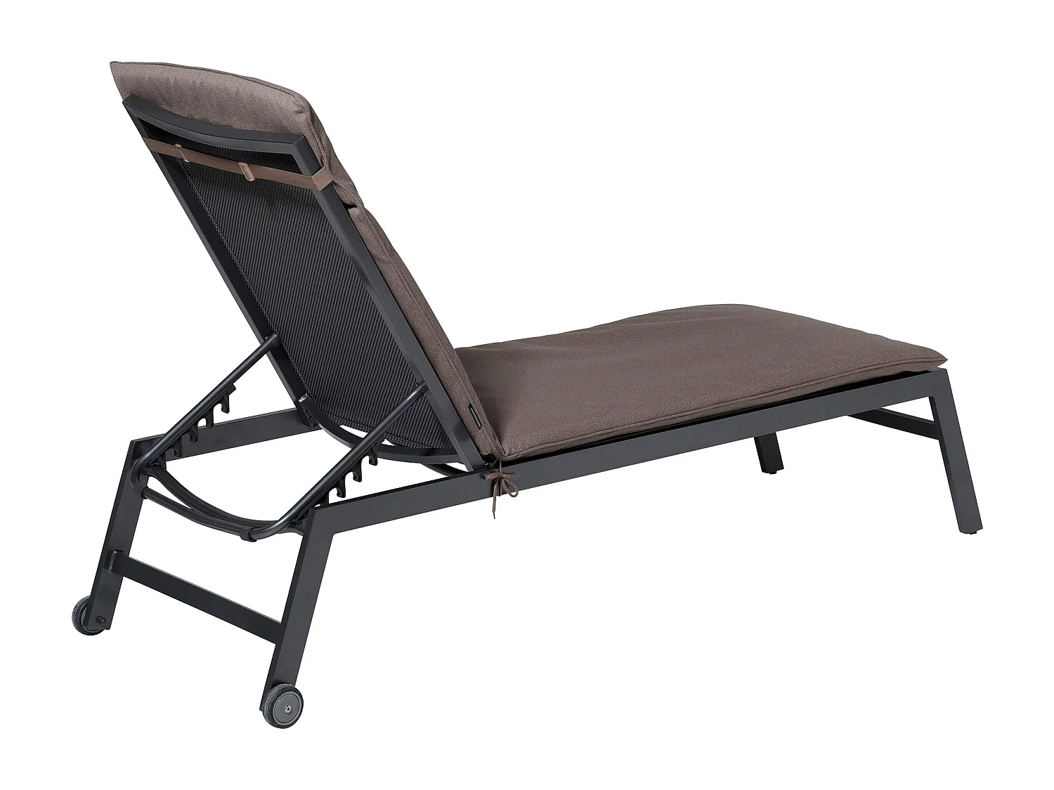 Coussin de chaise longue Manchester taupe - Env. 190x60 cm