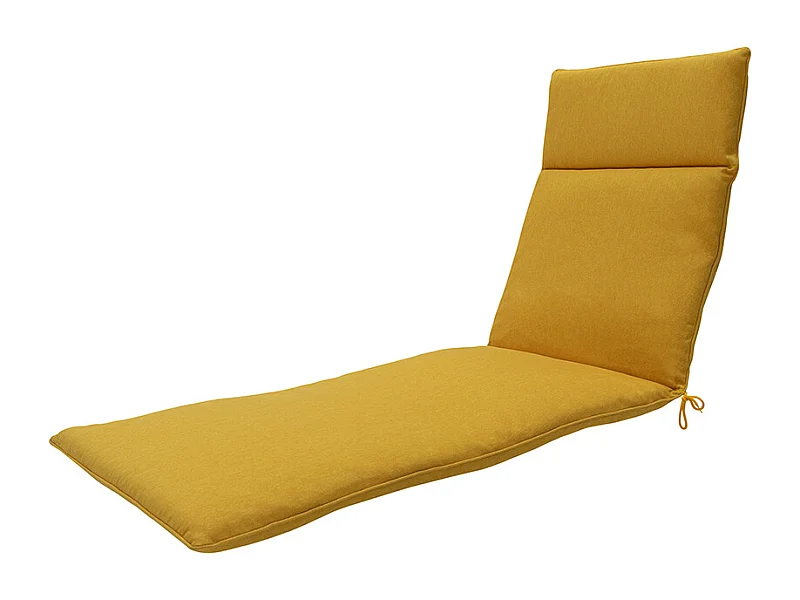 Cojín para tumbona Lona dorada eco+ - Aprox. 190x60 cm
