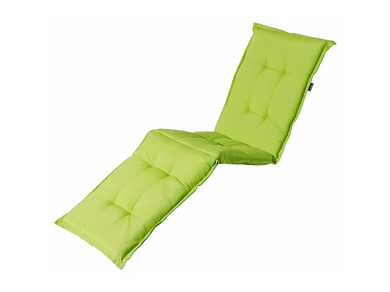 Coussin de chaise longue Panama citron vert - Env. 200x65 cm