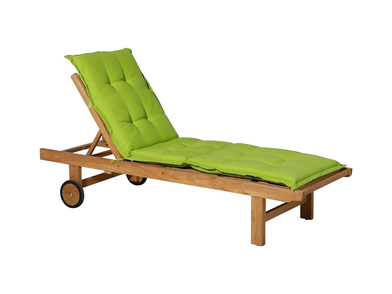 Coussin de chaise longue Panama citron vert - Env. 200x65 cm