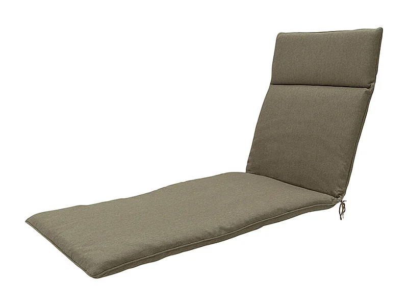 Liegenauflage Taupe Canvas eco+ - Ca. 190x60 cm