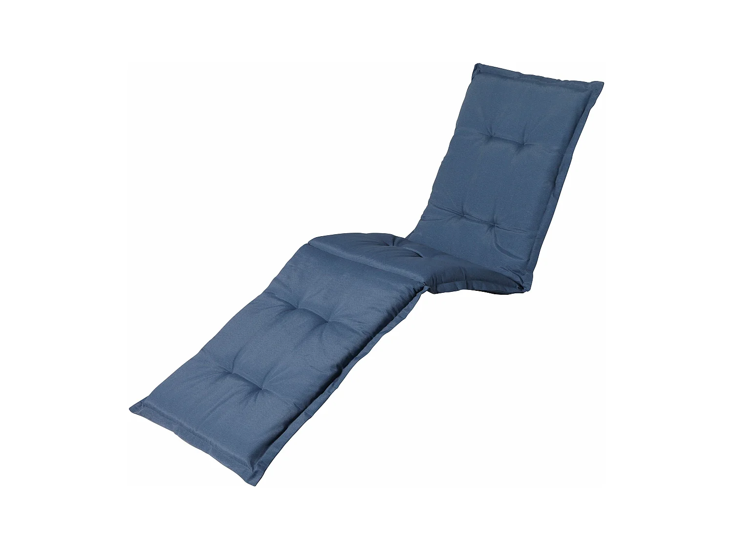Coussin de chaise longue Panama bleu saphir - Env. 200x65 cm