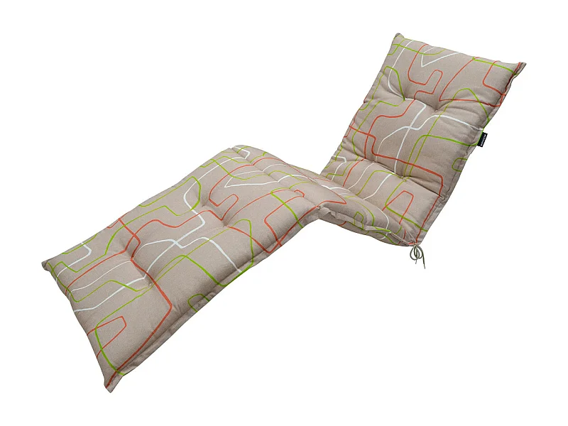 Coussin de chaise longue Joah terra - Env. 200x65 cm