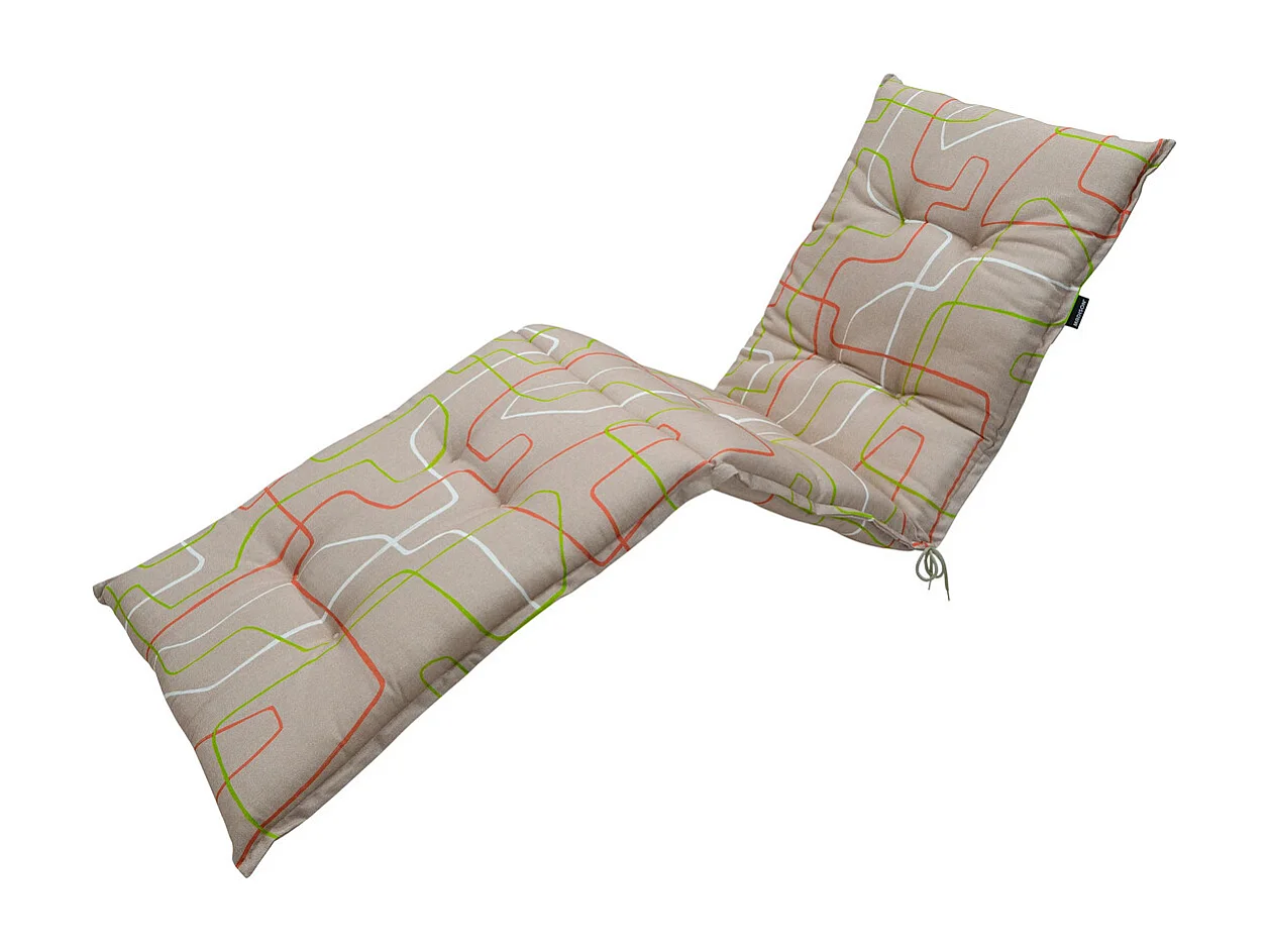 Cojín para tumbona Joah terra - Aprox. 200x65 cm