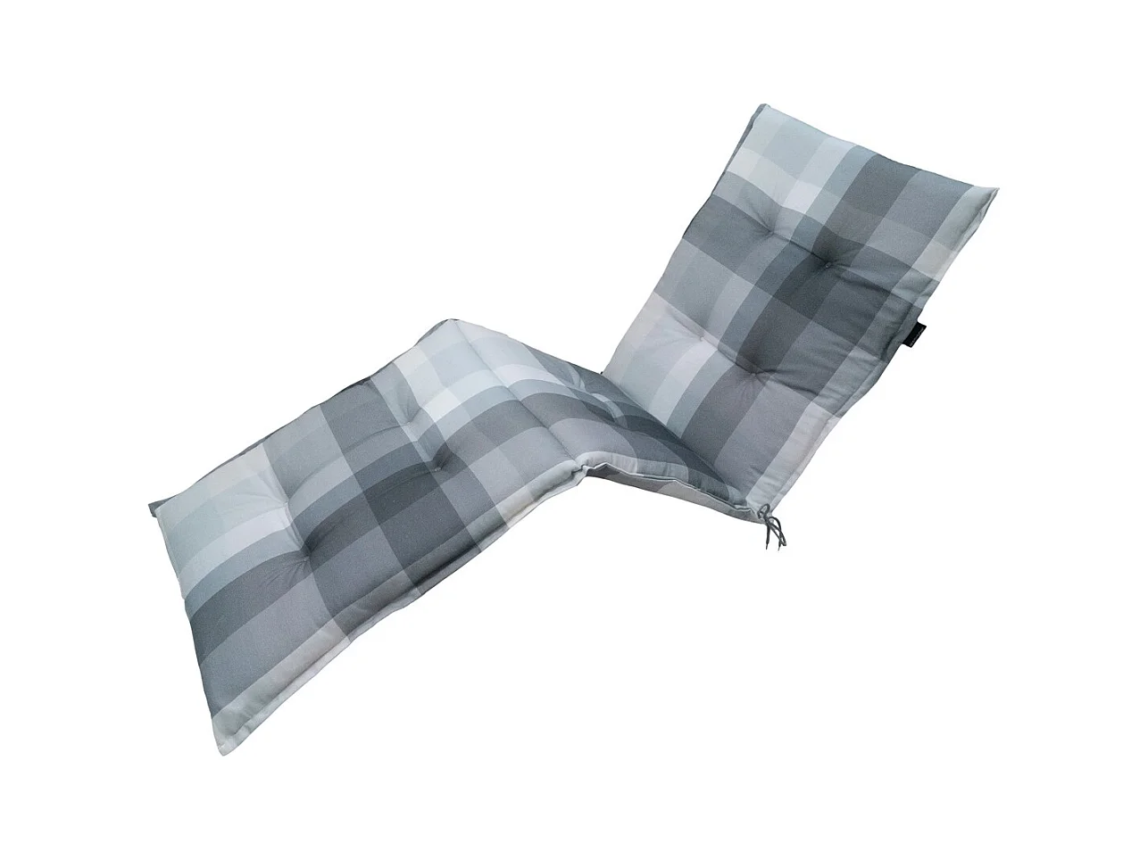 Coussin de chaise longue Sya gris - Env. 200x65 cm