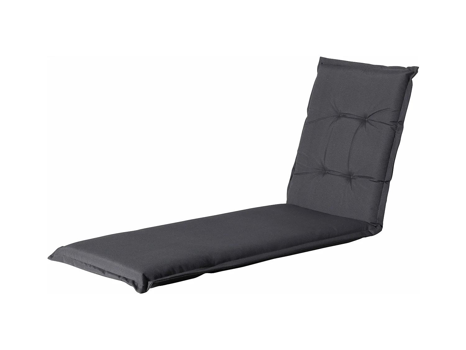 Coussin de chaise longue Panama gris - Env. 200x65 cm