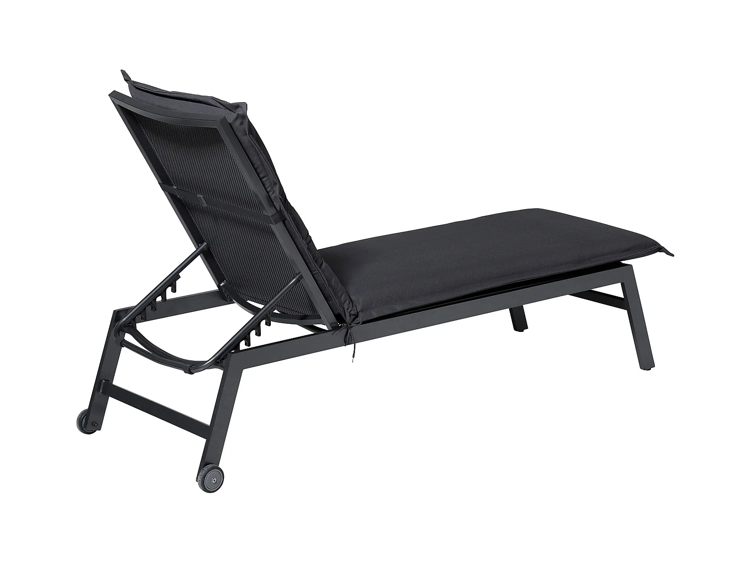 Coussin de chaise longue Panama gris - Env. 200x65 cm