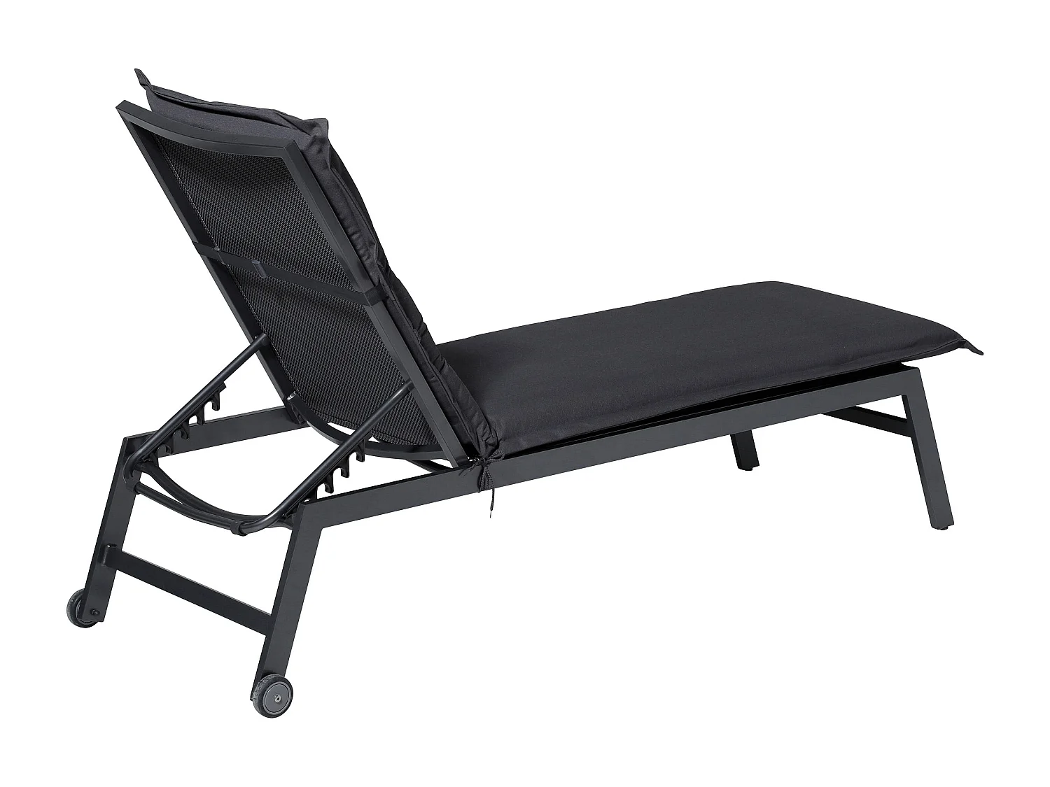 Coussin de chaise longue Panama gris - Env. 200x65 cm