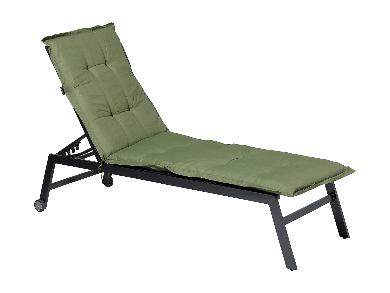 Ligbedkussen Basic green - Ca. 200x65 cm