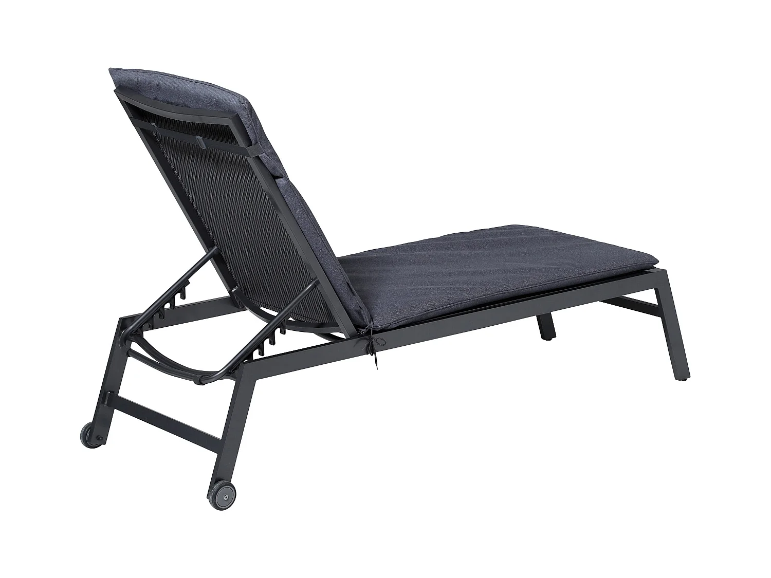 Coussin de chaise longue Manchester gris denim - Env. 190x60 cm