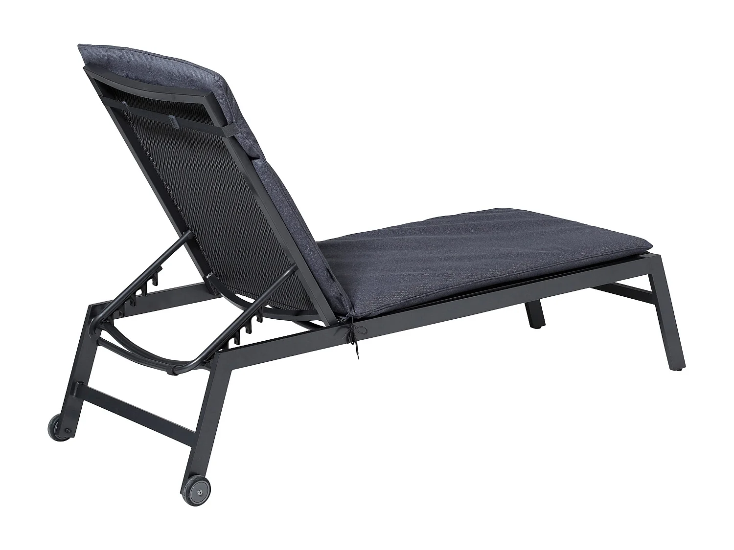 Coussin de chaise longue Manchester gris denim - Env. 190x60 cm