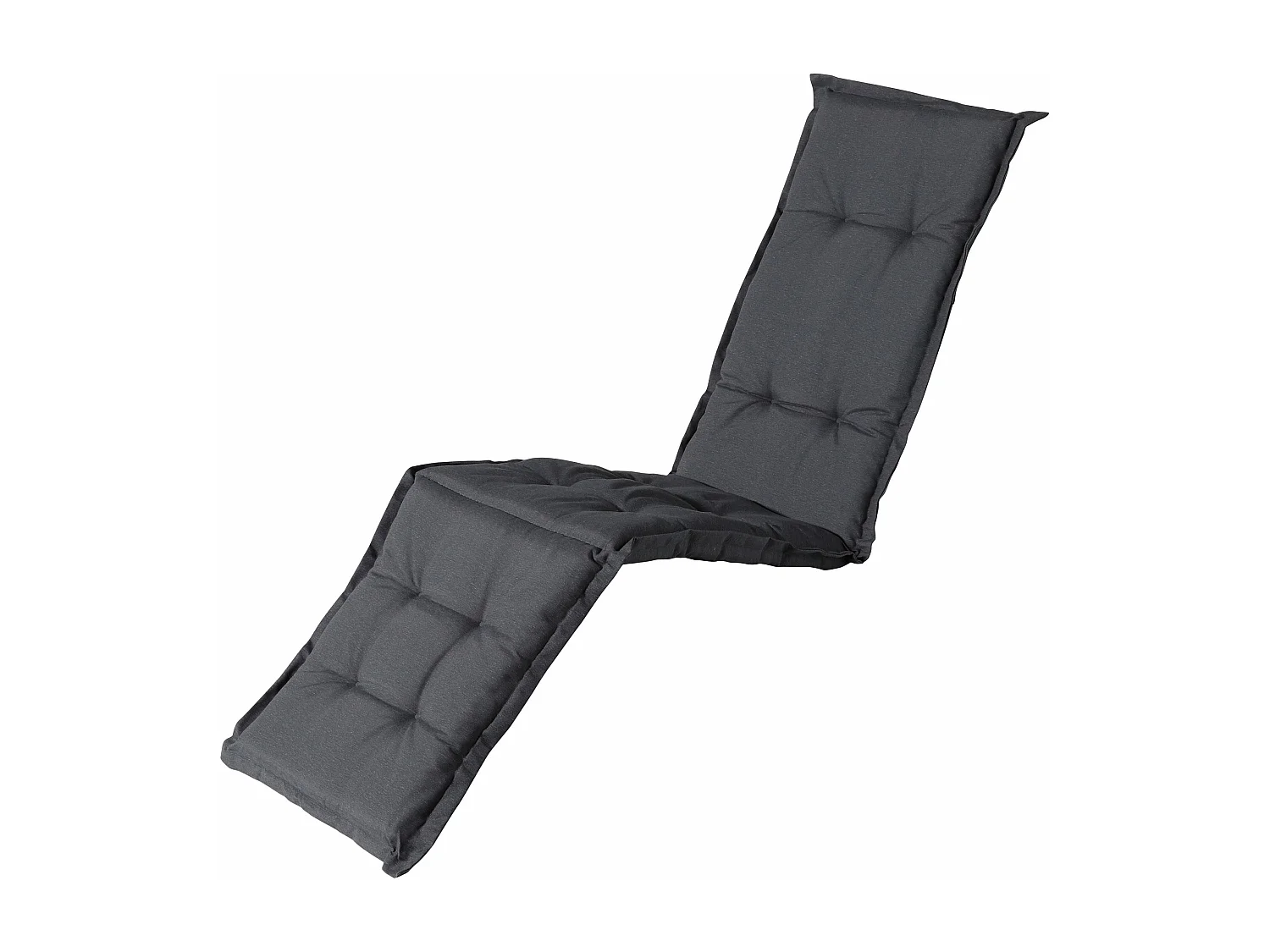 Coussin de transat Panama gris - Env. 200x50 cm