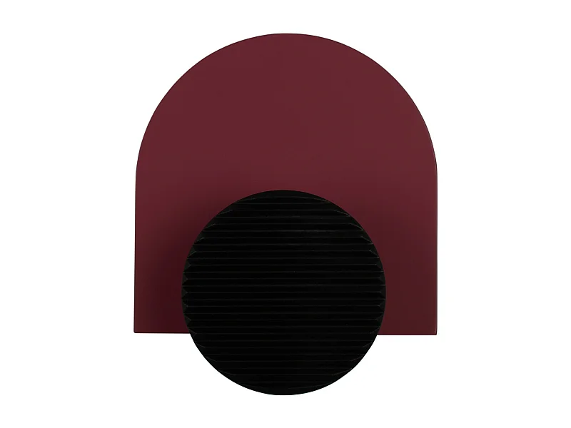 Coat Hanger Single Knob - Rode oker