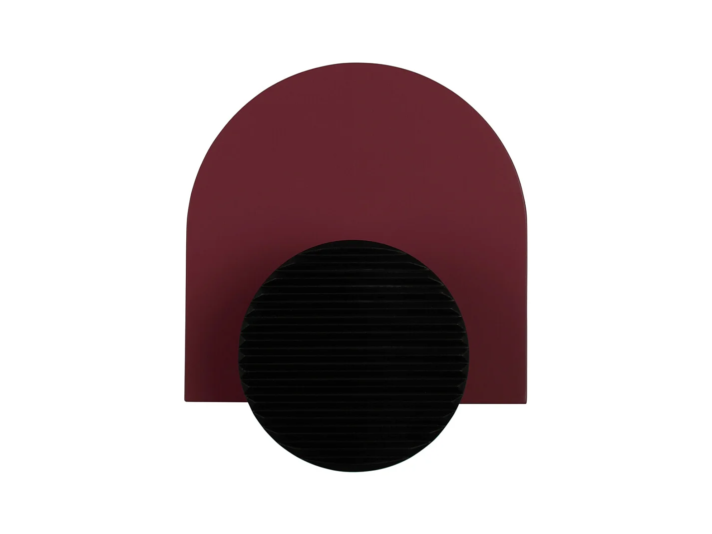 Coat Hanger Single Knob - Rode oker