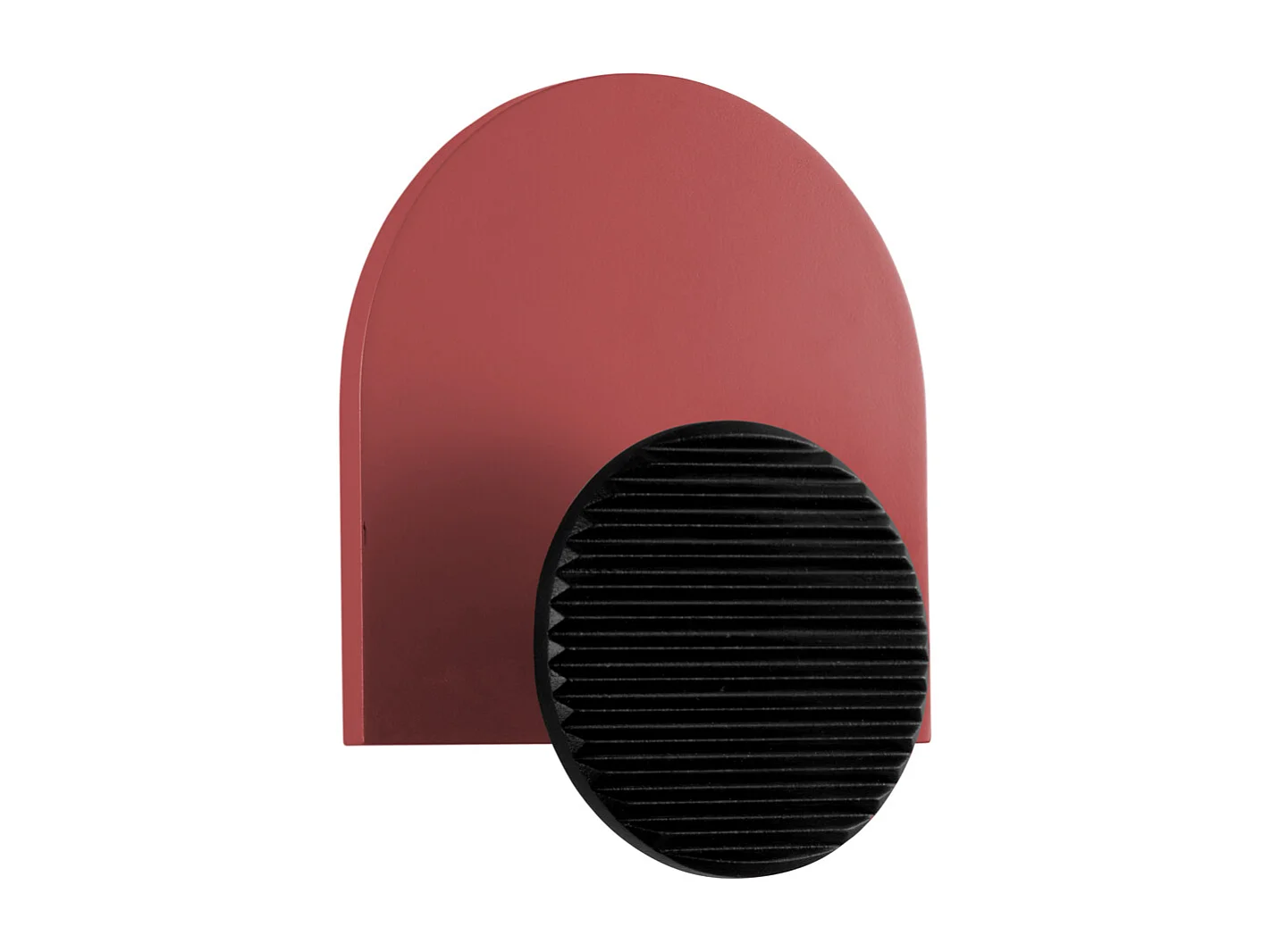 Coat Hanger Single Knob - Rode oker