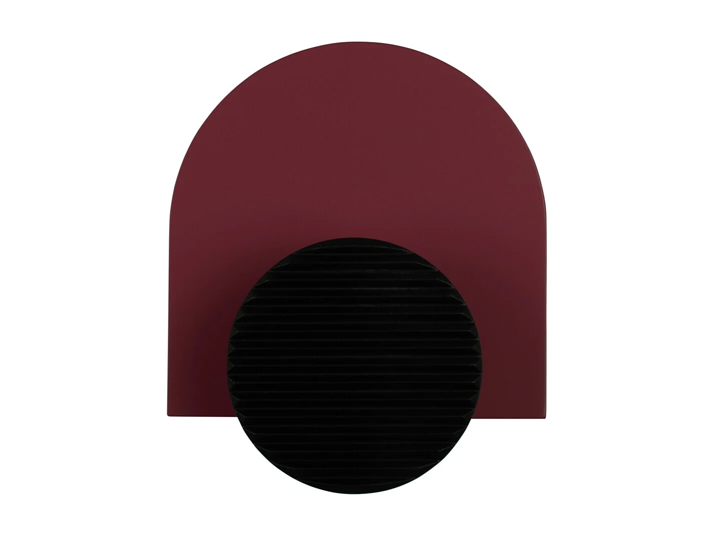 Coat Hanger Single Knob - Rode oker