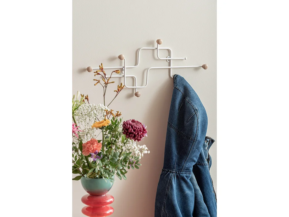 Coat Rack Metro - Wit