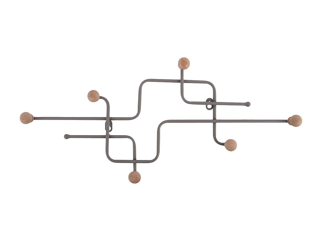 Porte-manteau Metro - Gris froid