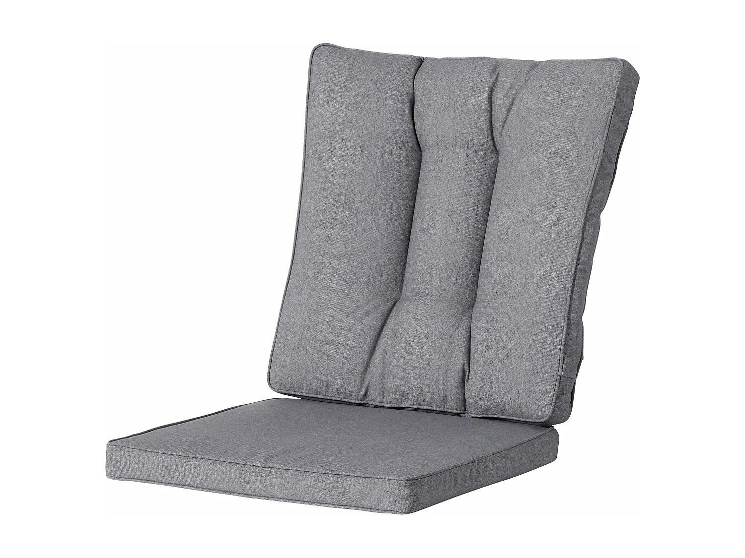 Wicker Dining Set Outdoor Oxford grey - Ca. 95x46 cm