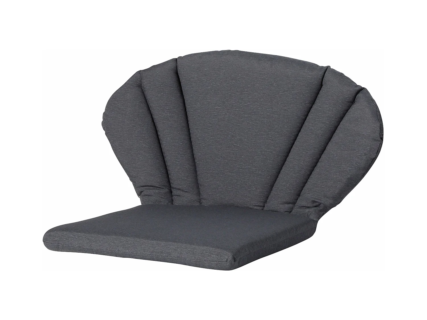 Coussin de jardin Elegance Panama gris - Env. 91x70 cm