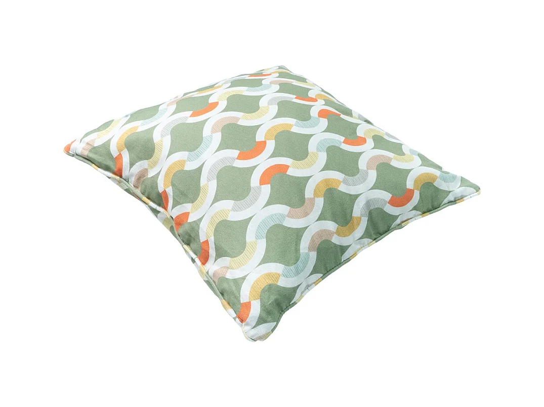 Dekokissen Trivia grün - Ca. 50x50 cm - 4er Set