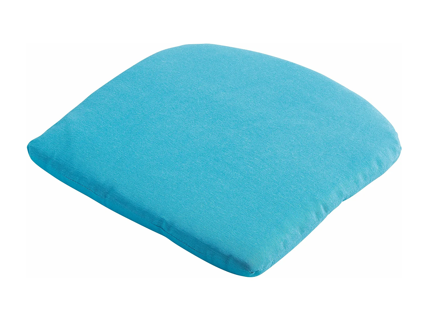 Coussin d'assise Panama aqua - Env. 46x48 cm - Lot de 4