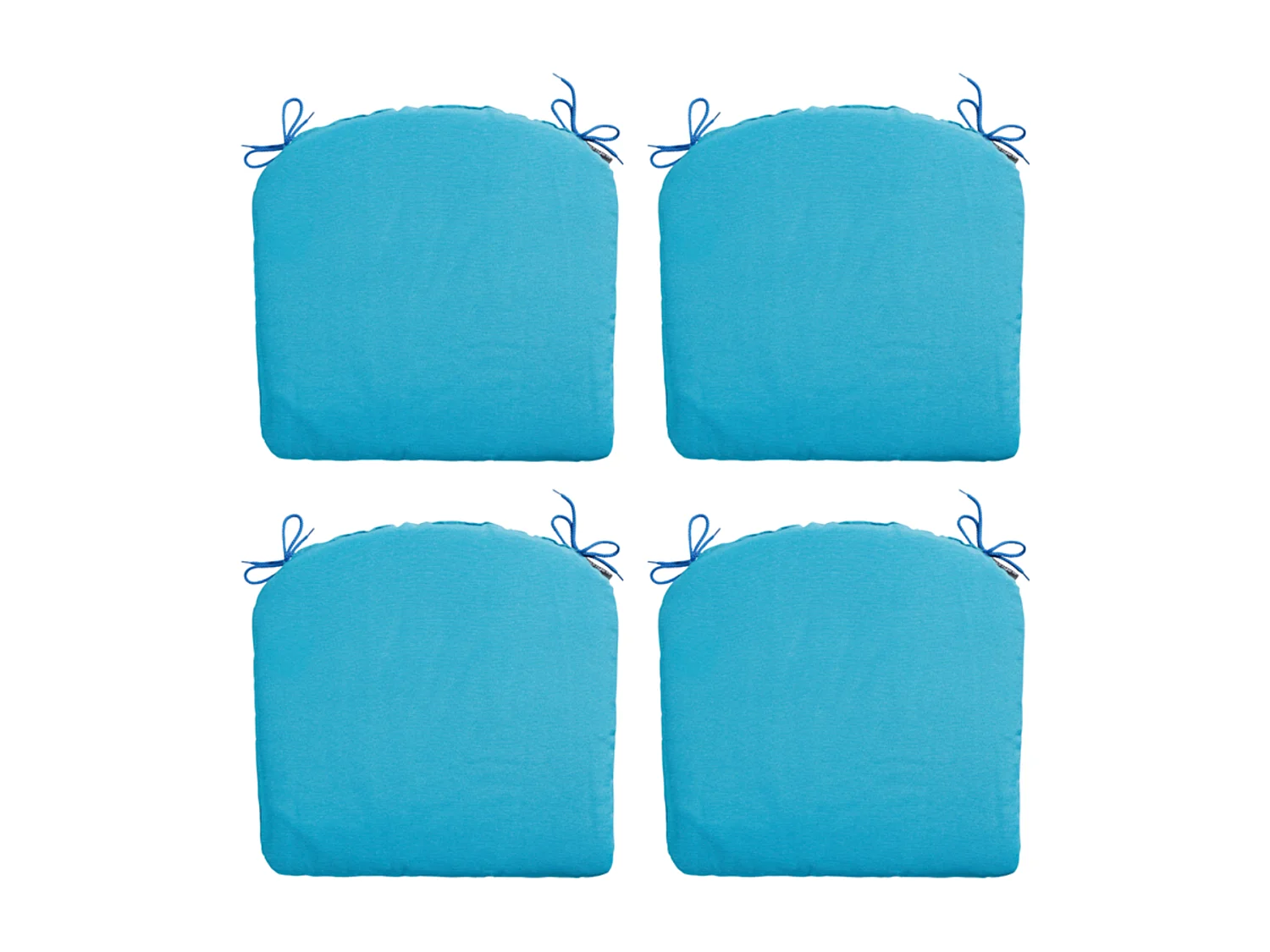 Zitkussen Panama aqua - Ca. 46x48 cm - Set van 4