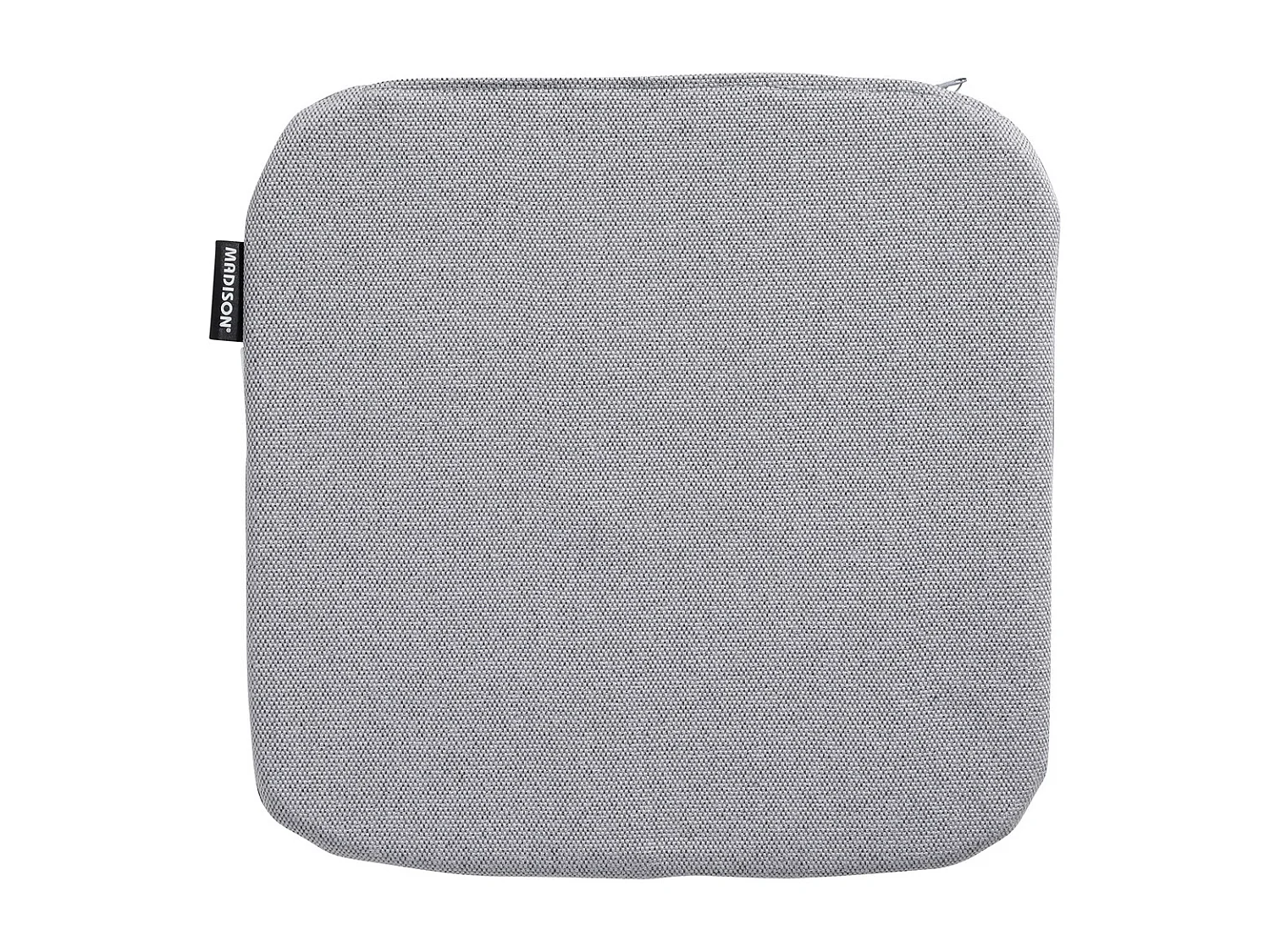 Coussin d'assise Manchester gris clair - Environ 40 x 40 cm - Lot de 4