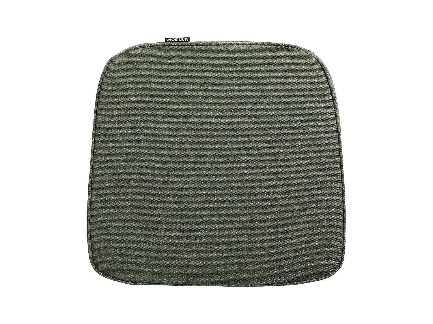 Coussin d'assise en osier Manchester vert - Environ 48 x 48 cm - Lot de 4