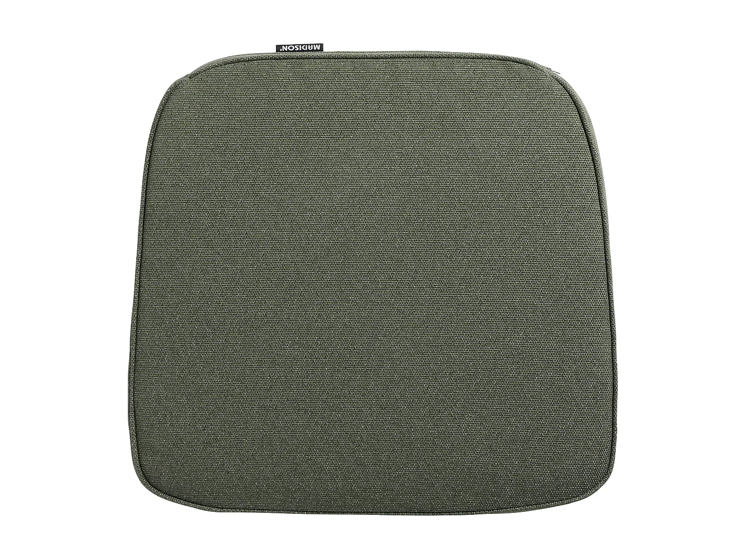 Coussin d'assise en osier Manchester vert - Environ 48 x 48 cm - Lot de 4