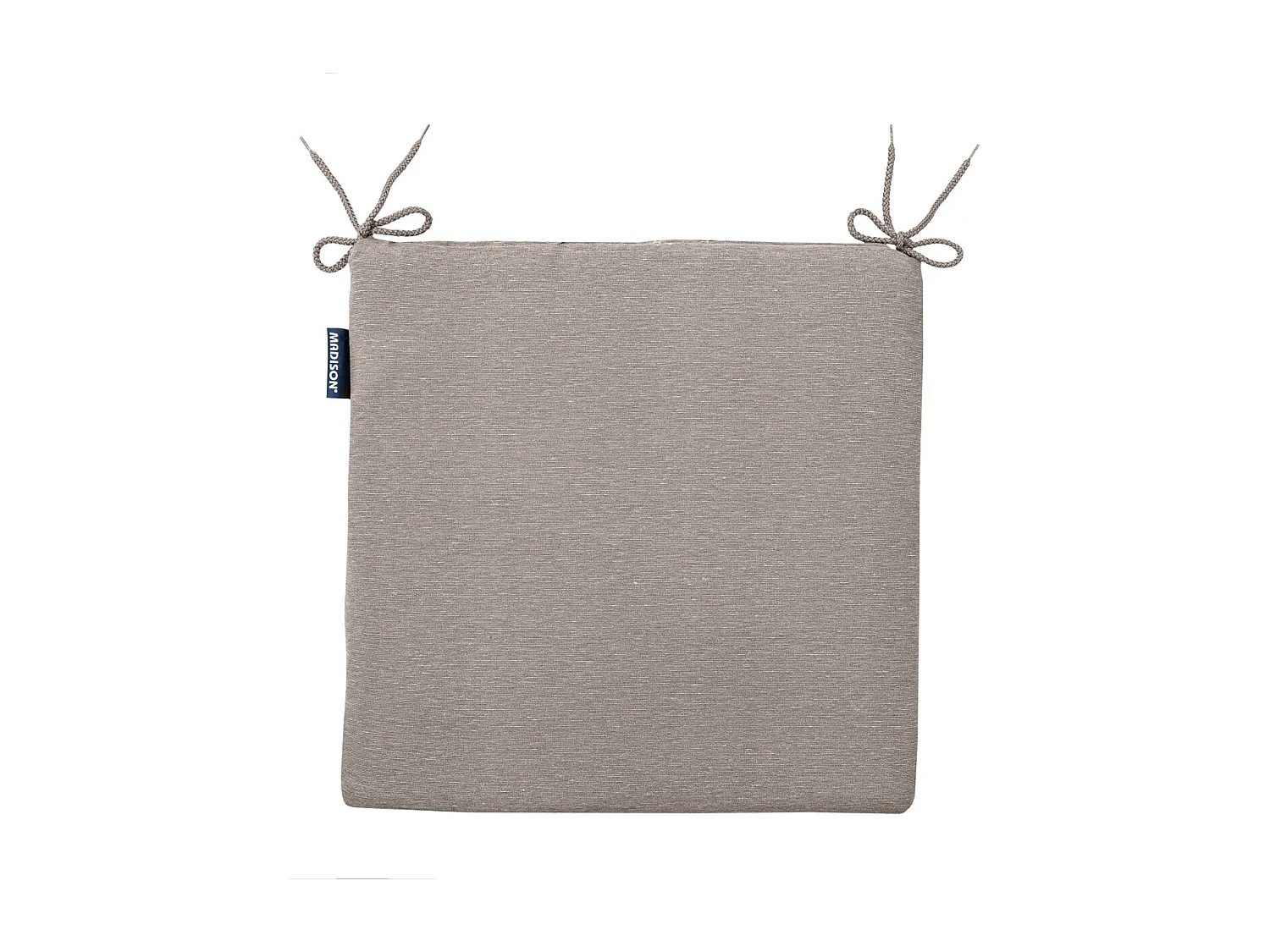 Coussin d'assise en jute Panama - Environ 40x40 cm - Lot de 4