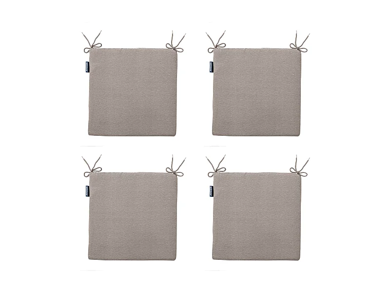 Zitkussen Panama jute - Ca. 40x40 cm - Set van 4