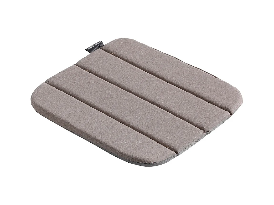Sitzkissen Panama taupe - Ca. 40x40 cm - 4er Set