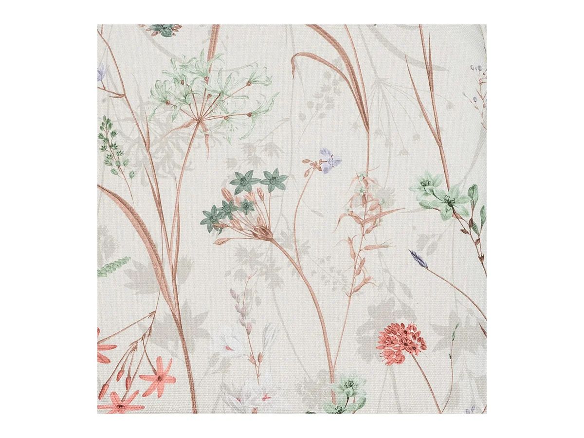 Coussin d'assise Wicker Donna toile naturelle eco+ - Environ 48 x 48 cm - Lot de 4