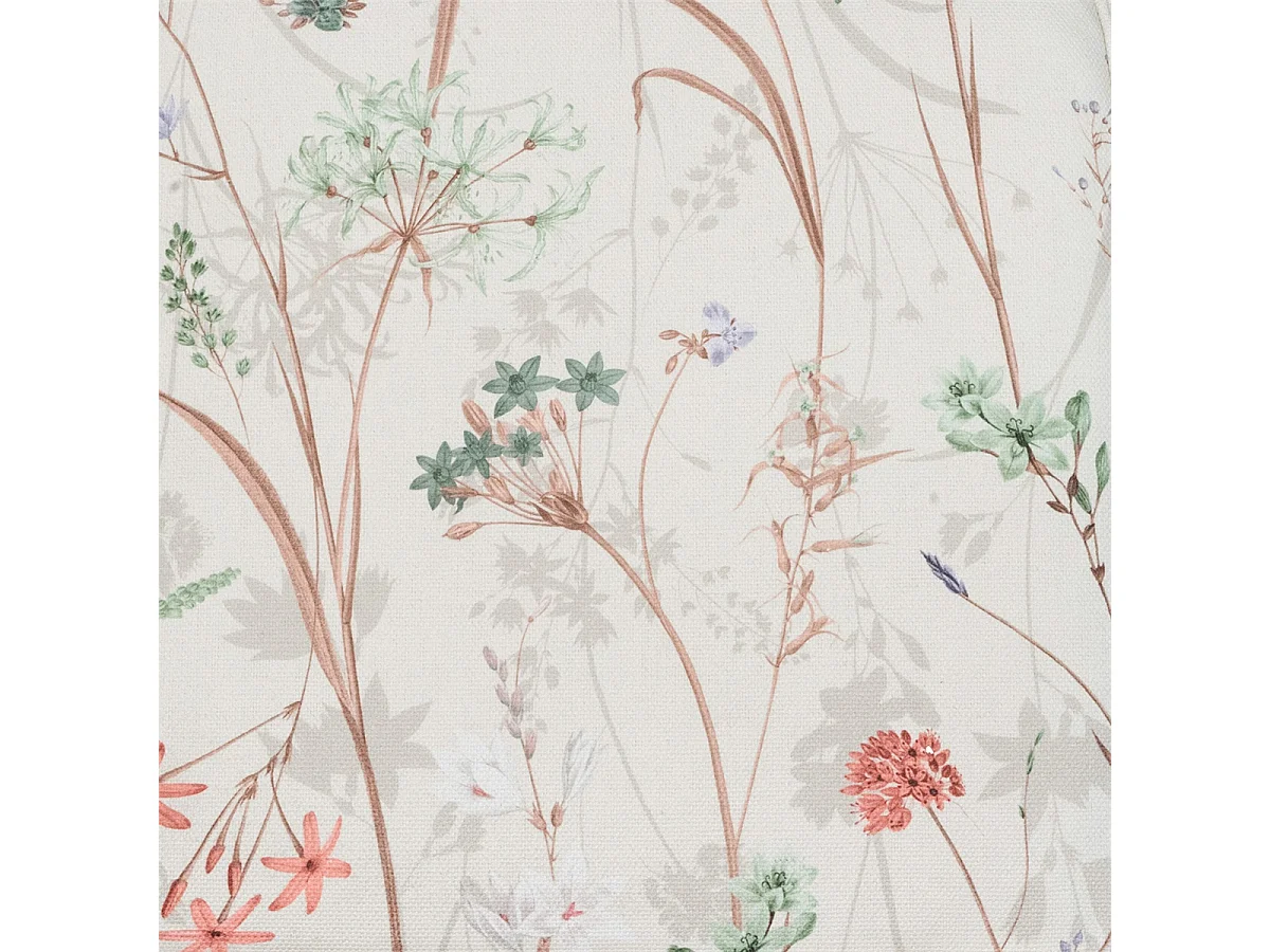 Cojín de asiento Wicker Donna lona natural eco+ - Aprox. 48x48 cm - Juego de 4