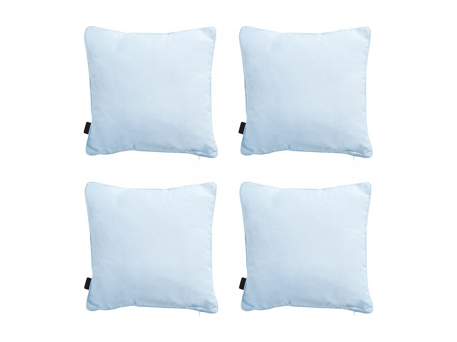 Coussin décoratif Panama Skyway - Env. 45x45 cm - Lot de 4