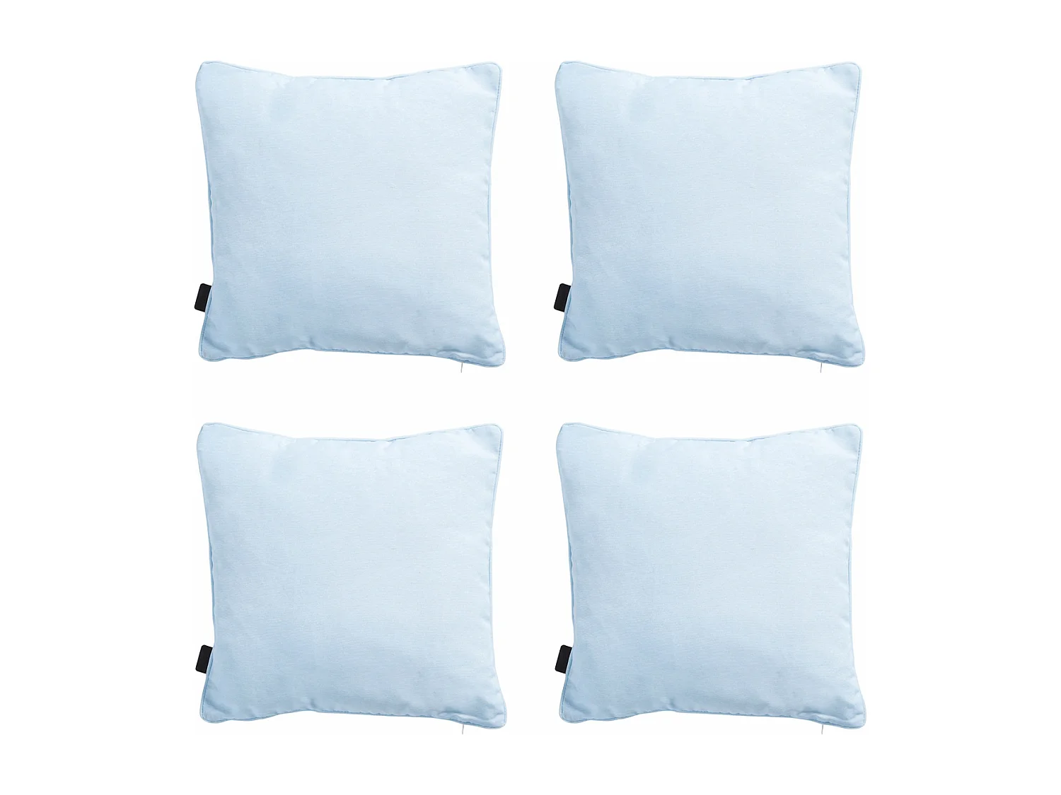 Coussin décoratif Panama Skyway - Env. 45x45 cm - Lot de 4