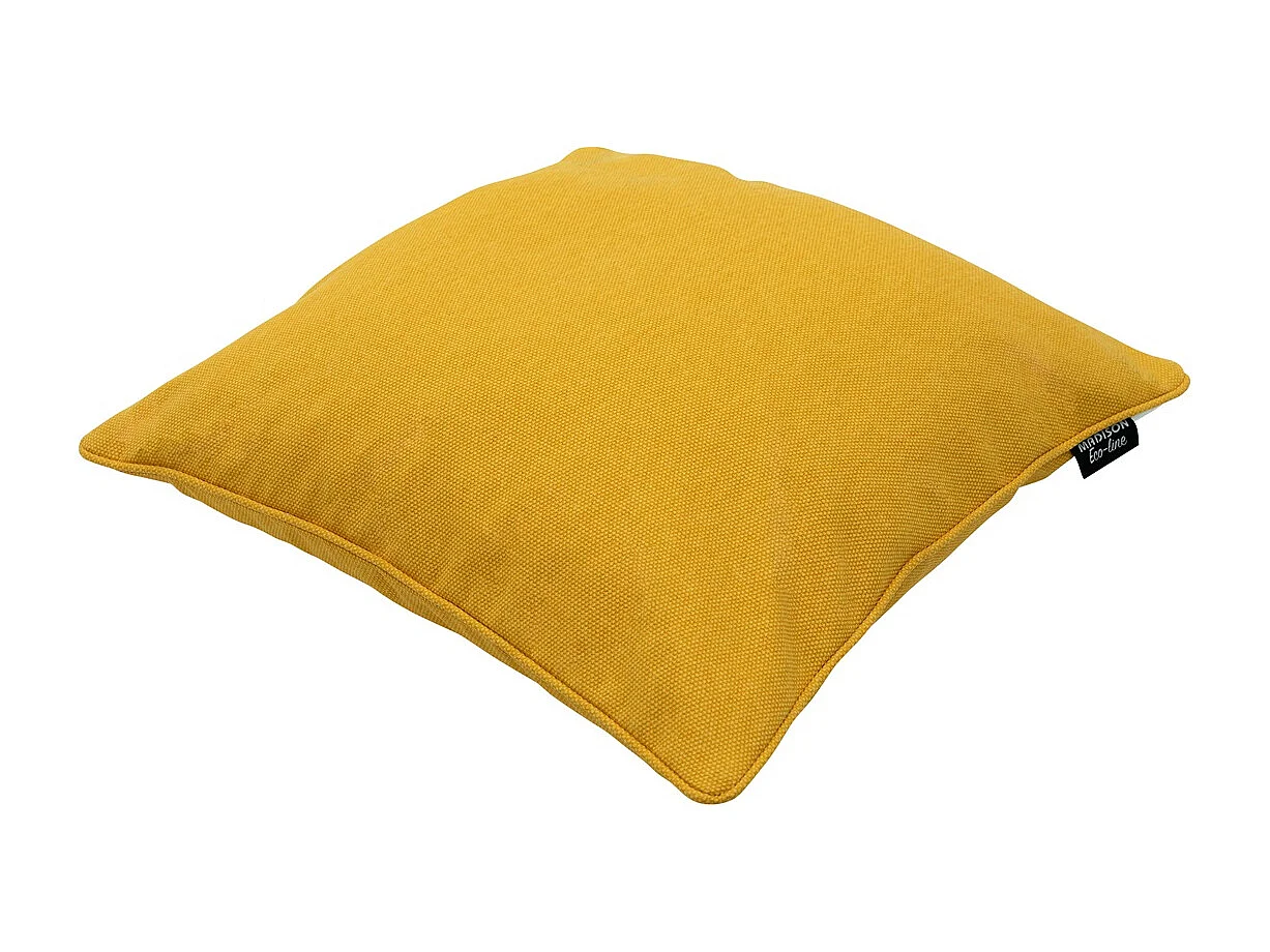 Coussin décoratif Toile dorée éco+ - Env. 50x50 cm - Lot de 4