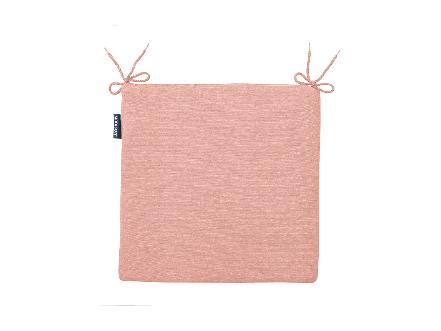 Coussin d'assise Naples saumon - Env. 40x40 cm - Lot de 4
