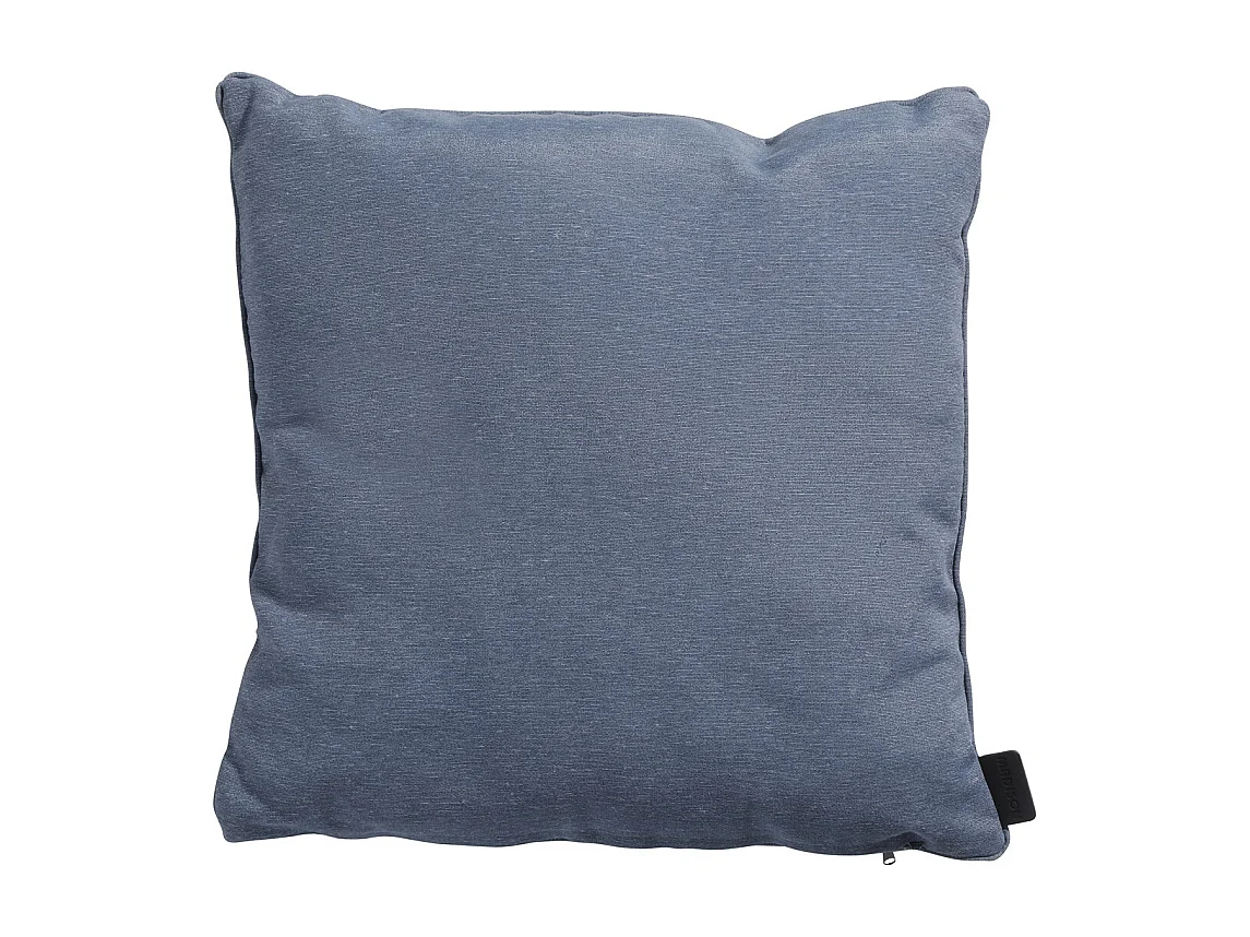 Coussin Panama bleu saphir - Environ 60 x 60 cm - Lot de 4