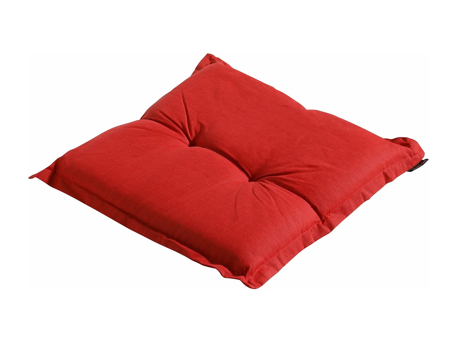 Sitzkissen Basic rot - Ca. 50x50 cm - 4er Set
